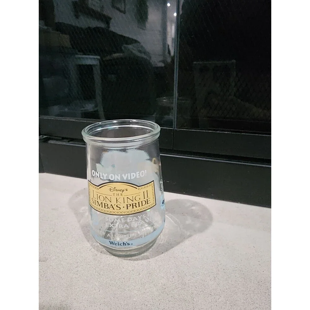 The Lion King 2 Welch's Jelly Glass Jar #5 1998 Disney Simba's Pride Nala Pumba - Picture 2 of 10